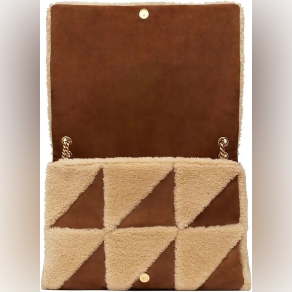 Saint Laurent Women’s Large Jamie Paneled Shoulder Bag - Brown - Picture 2 of 3